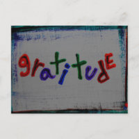 postales de "gratitud"