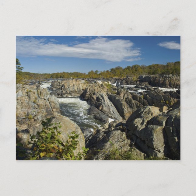 Postales de Great Falls Virginia (Anverso)