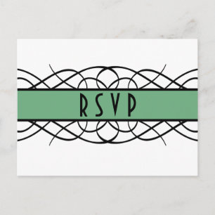 Postales de Green Deco Flourin RSVP