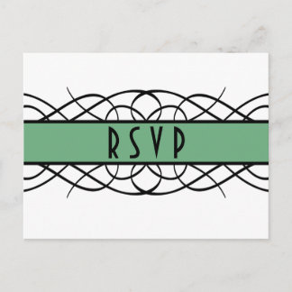 Postales de Green Deco Flourin RSVP