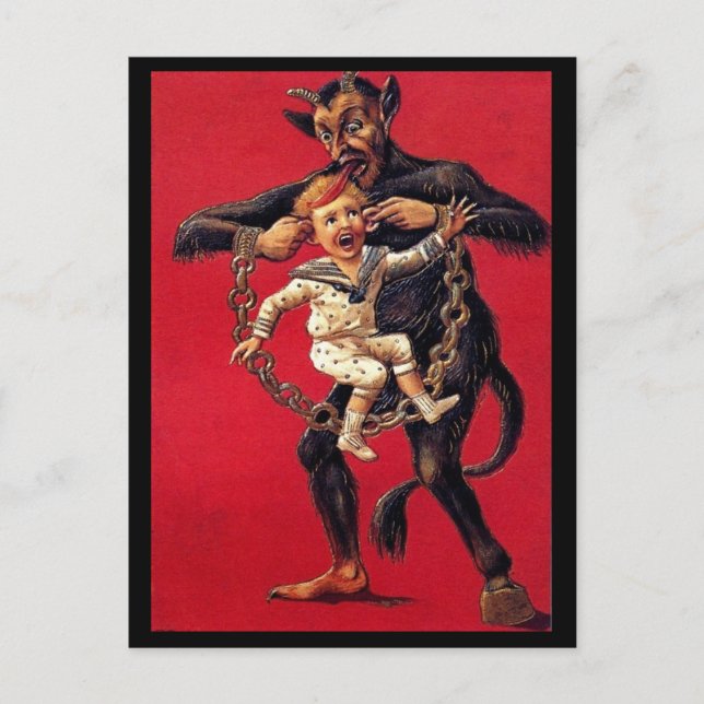 Postales de Gruss Vom Krampus (Anverso)