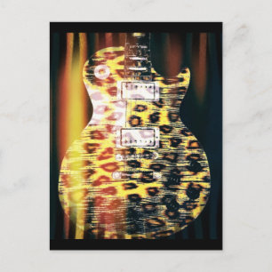 Postales de guitarra de Cheetah