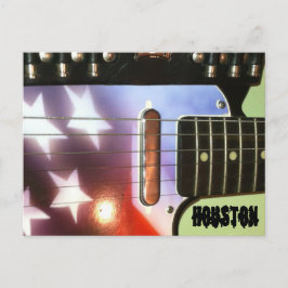 Postales de guitarra de Houston