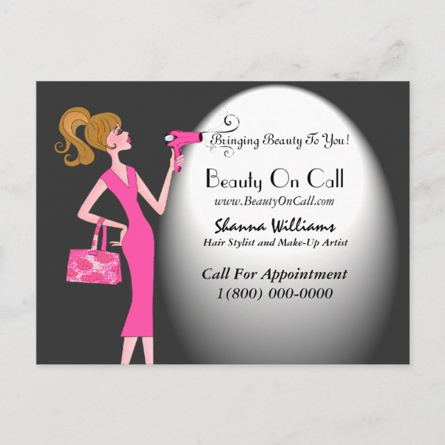 Postales de Hair Stylist (Anverso)