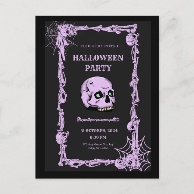 Postales de Halloween (Anverso)