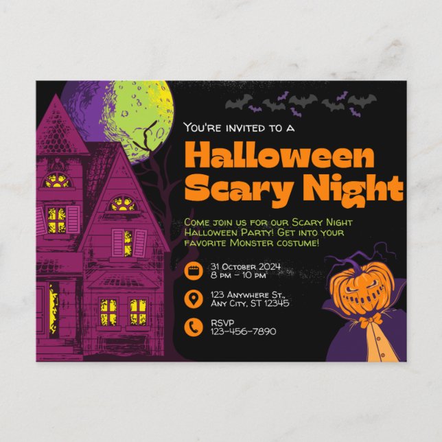 Postales de Halloween (Anverso)