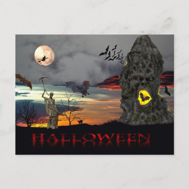 Postales de Halloween (Anverso)