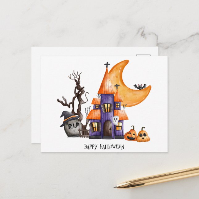 Postales de Halloween (Anverso/Reverso In Situ)
