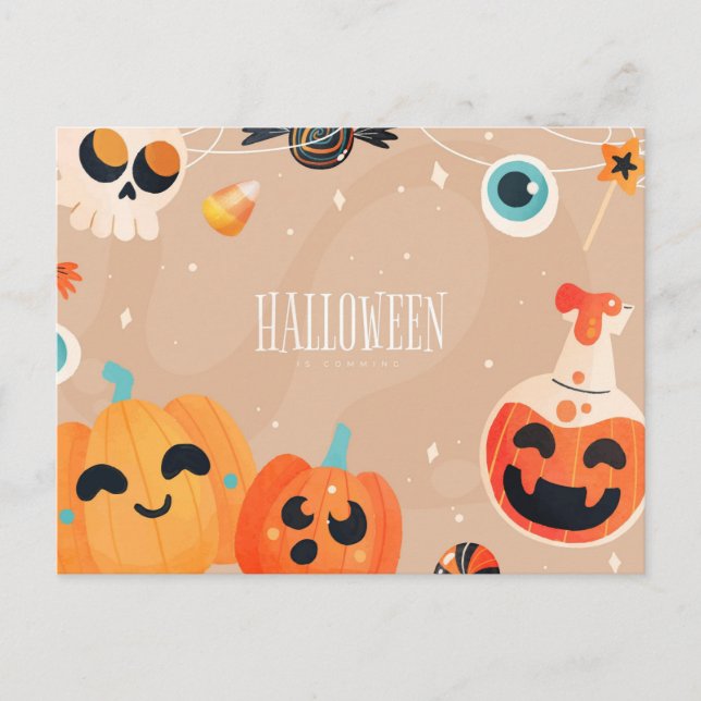 Postales de Halloween (Anverso)