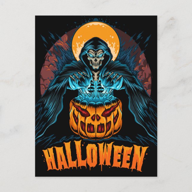 Postales de Halloween (Anverso)