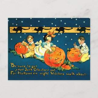 Postales de Halloween de época
