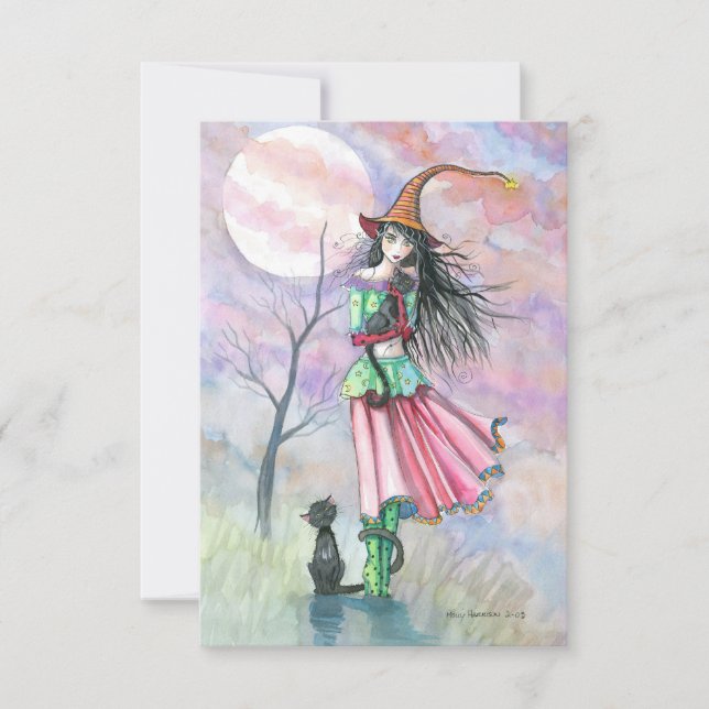 Postales de Halloween de esta noche incansables (Anverso)