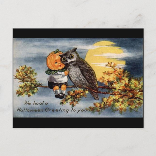 Postales de Halloween I (Vintage) (Anverso)