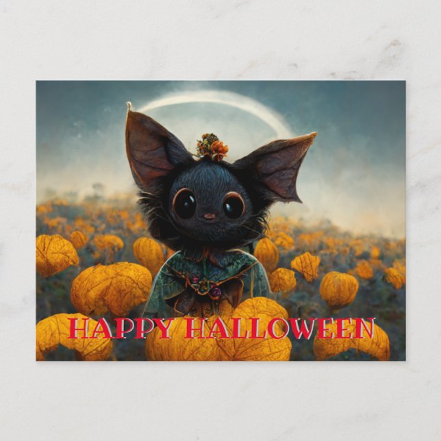 Postales de Halloween para amigos y familia (Anverso)
