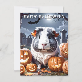 Postales de Halloween para Cerdos de Guinea