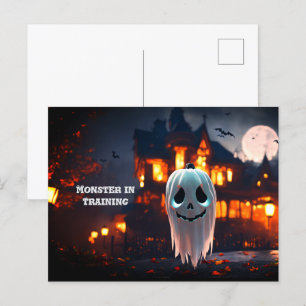 Postales de Halloween para Monster ilustracion