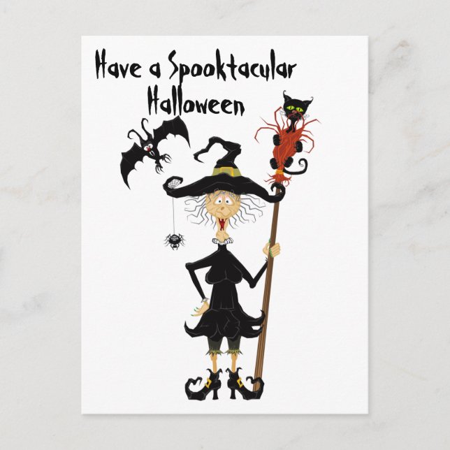 Postales de Halloween Spooktacular (Anverso)