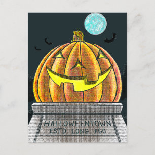 Postales de Halloween Town