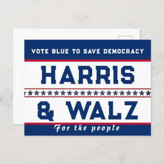 Postales de Harris y Walz Elections 2024