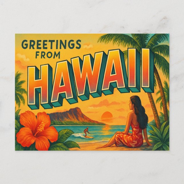 Postales de Hawái (Anverso)
