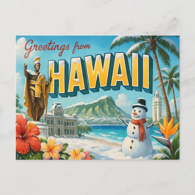 Postales de HAWAII (Anverso)