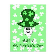 Postales de hongos de St. Patrick