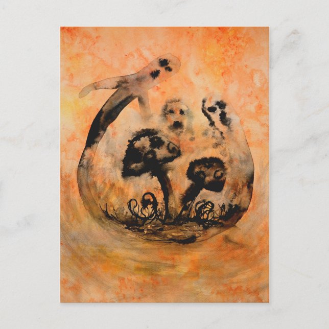 Postales de hongos fantasma (Anverso)