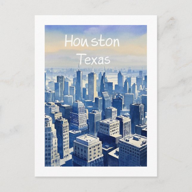 Postales de Houston Texas (Anverso)