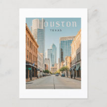 Postales de Houston Texas