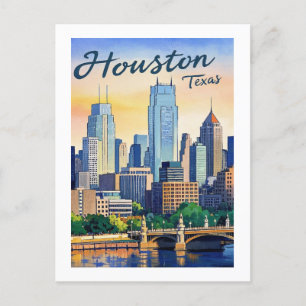 Postales de Houston Texas