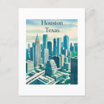 Postales de Houston Texas