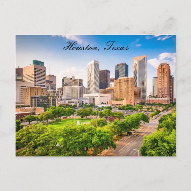 Postales de Houston Texas (Anverso)