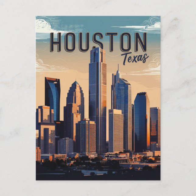 Postales de Houston Texas (Anverso)