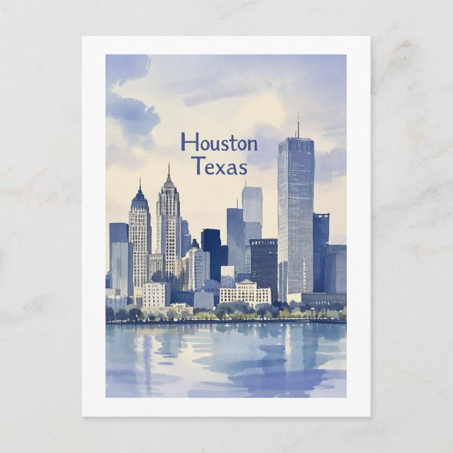 Postales de Houston Texas (Anverso)