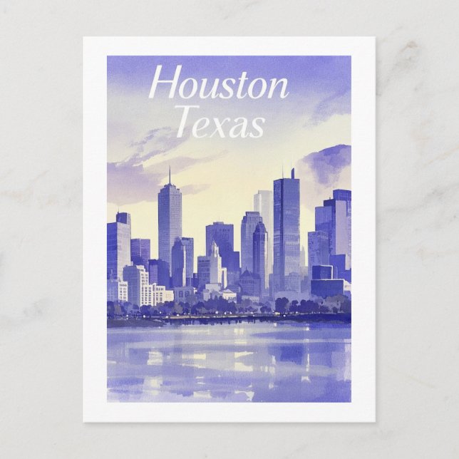 Postales de Houston Texas (Anverso)