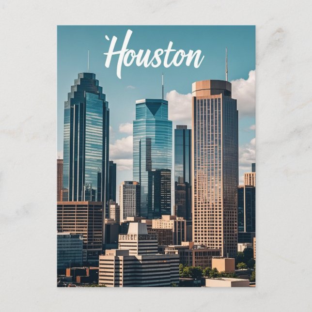 Postales de Houston Texas (Anverso)