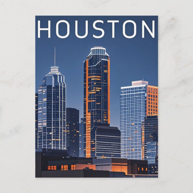 Postales de Houston Texas (Anverso)