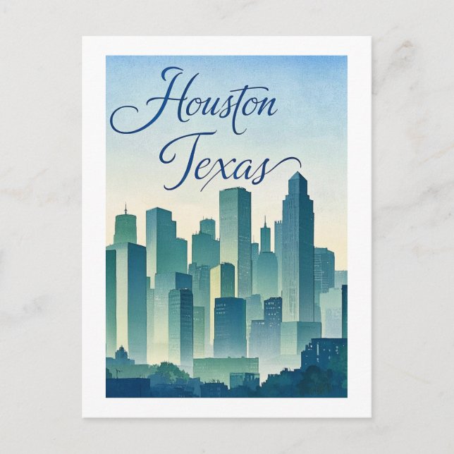Postales de Houston Texas (Anverso)