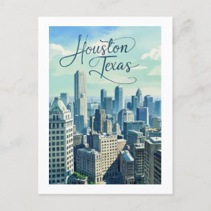 Postales de Houston Texas