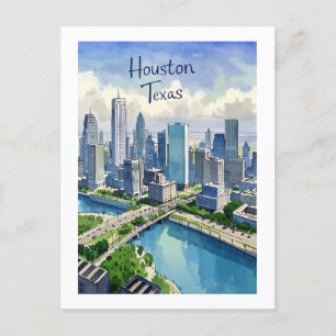 Postales de Houston Texas
