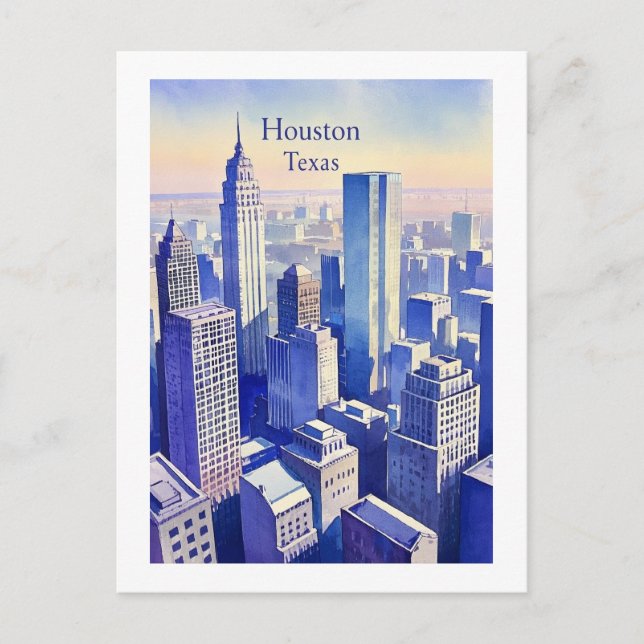 Postales de Houston Texas (Anverso)