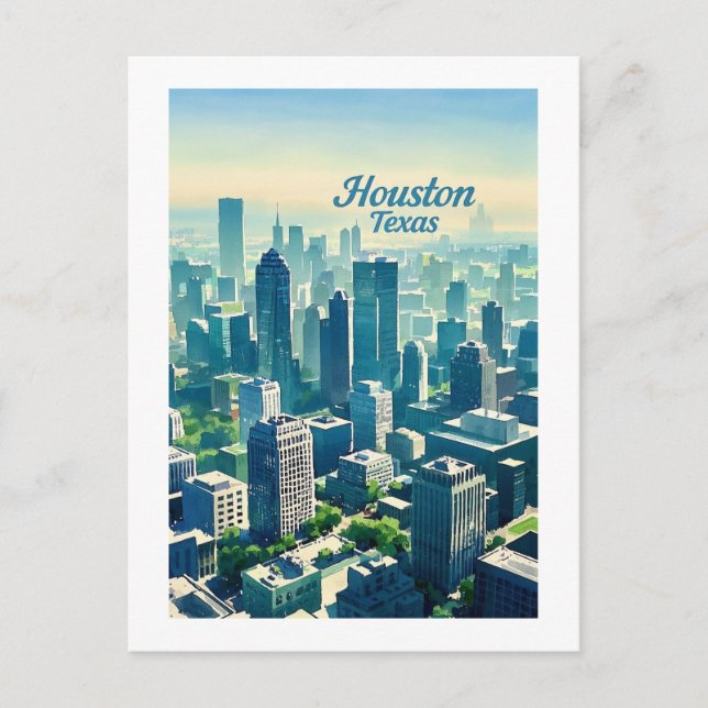 Postales de Houston Texas (Anverso)