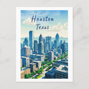 Postales de Houston Texas