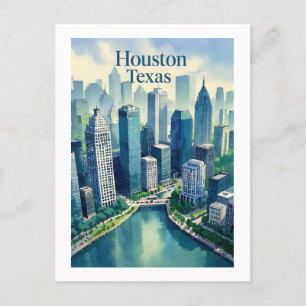 Postales de Houston Texas
