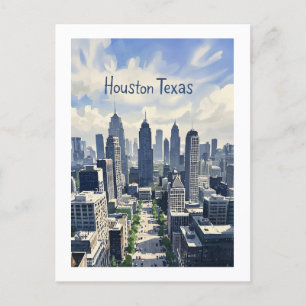 Postales de Houston Texas