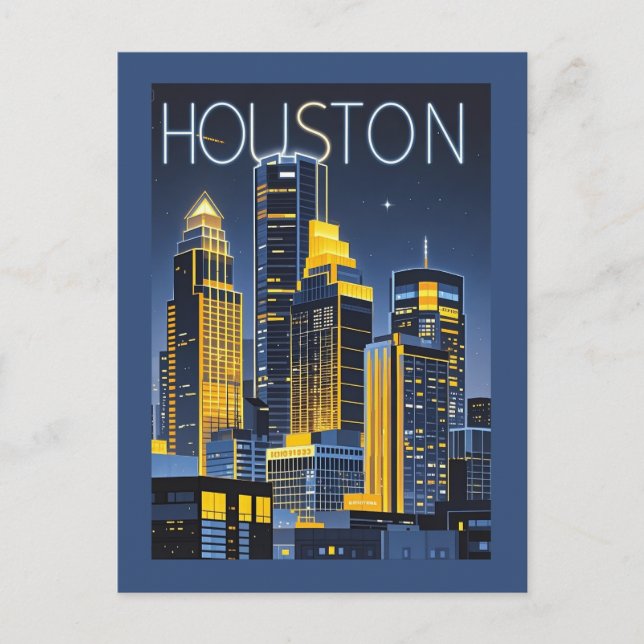 Postales de Houston Texas (Anverso)