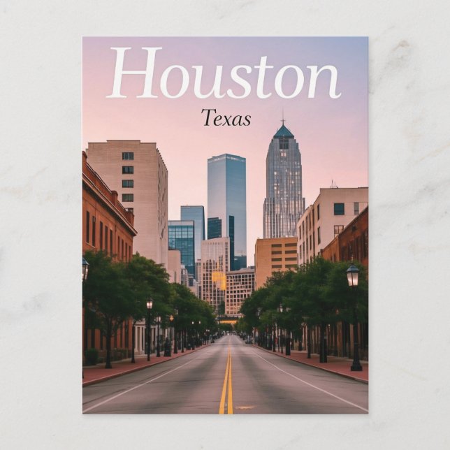 Postales de Houston Texas (Anverso)