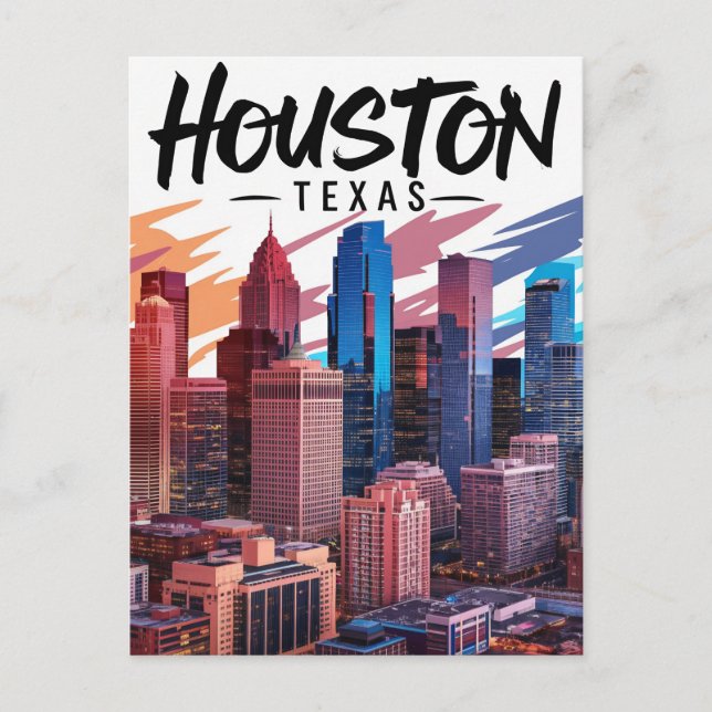 Postales de Houston Texas (Anverso)