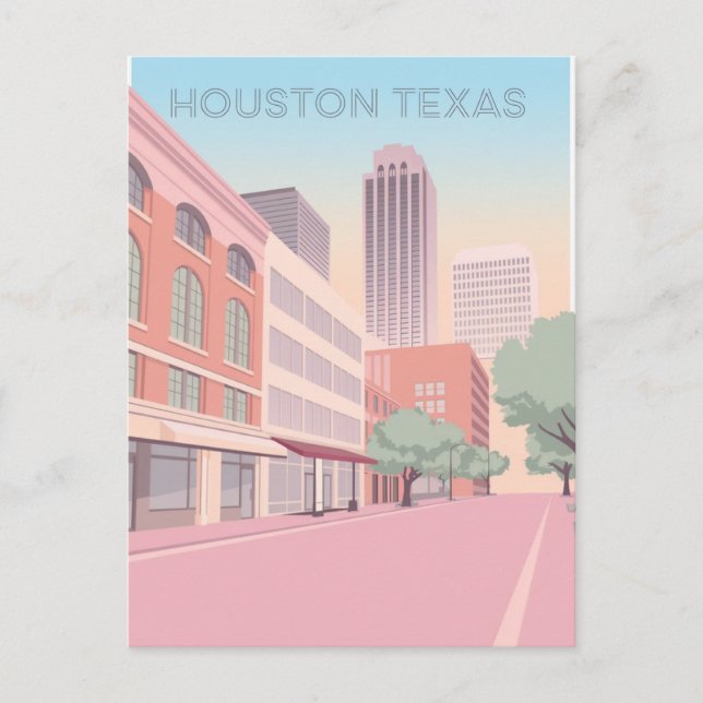 Postales de Houston Texas (Anverso)