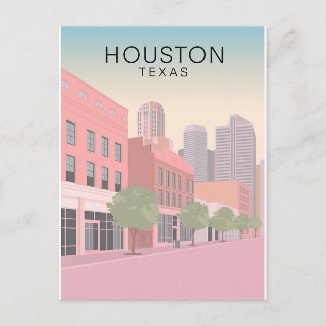 Postales de Houston Texas (Anverso)